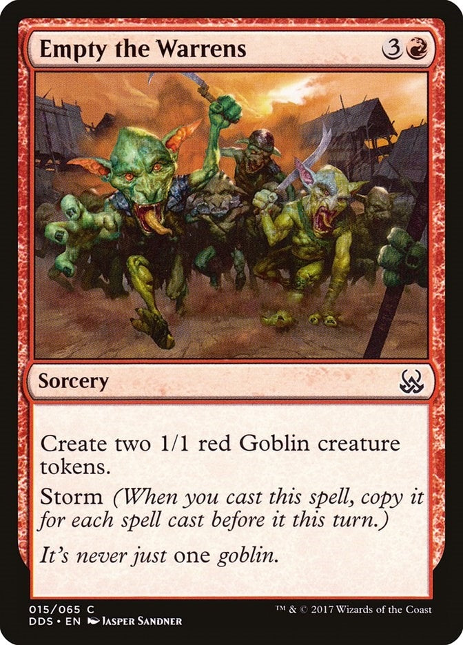 Image for Empty the Warrens (15) - Magic: The Gathering