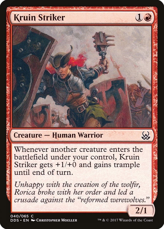 Image for Kruin Striker (40) - Magic: The Gathering