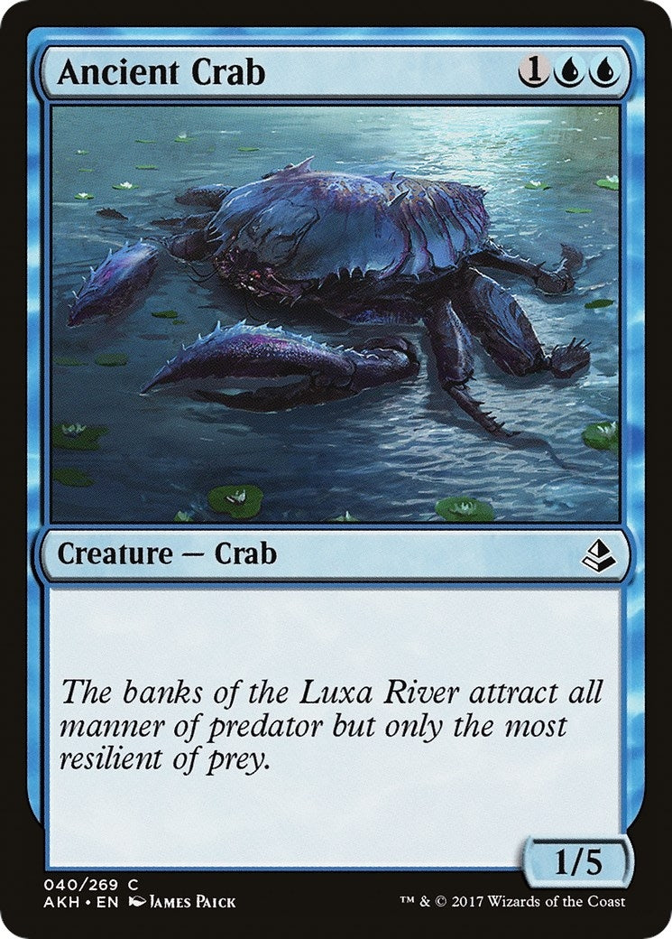 Image for Ancient Crab (40) (AKH) - Magic: The Gathering
