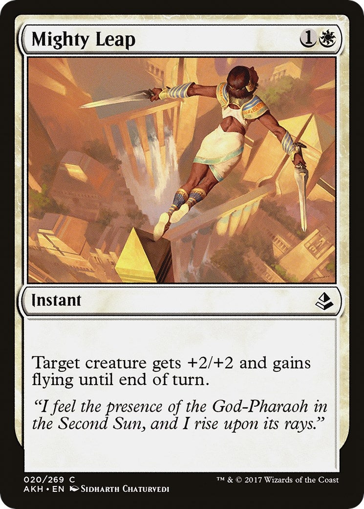 Image for Mighty Leap (20) (AKH) - Magic: The Gathering