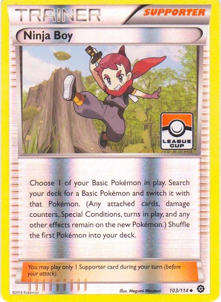 Image for Ninja Boy - 103/114 (League Cup) (103/114) (PR) - Pokemon