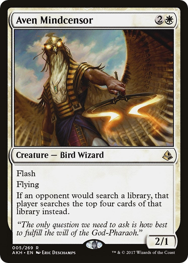 Image for Aven Mindcensor (5) - Magic: The Gathering