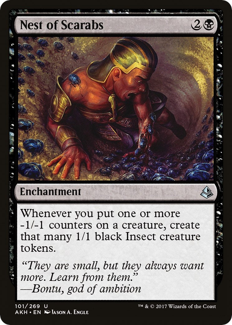 Image for Nest of Scarabs (101) (AKH) - Magic: The Gathering