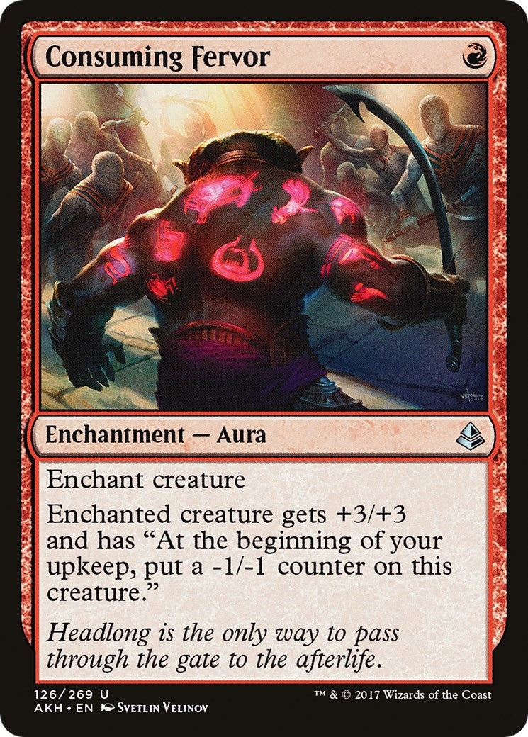 Image for Consuming Fervor (126) (AKH) - Magic: The Gathering