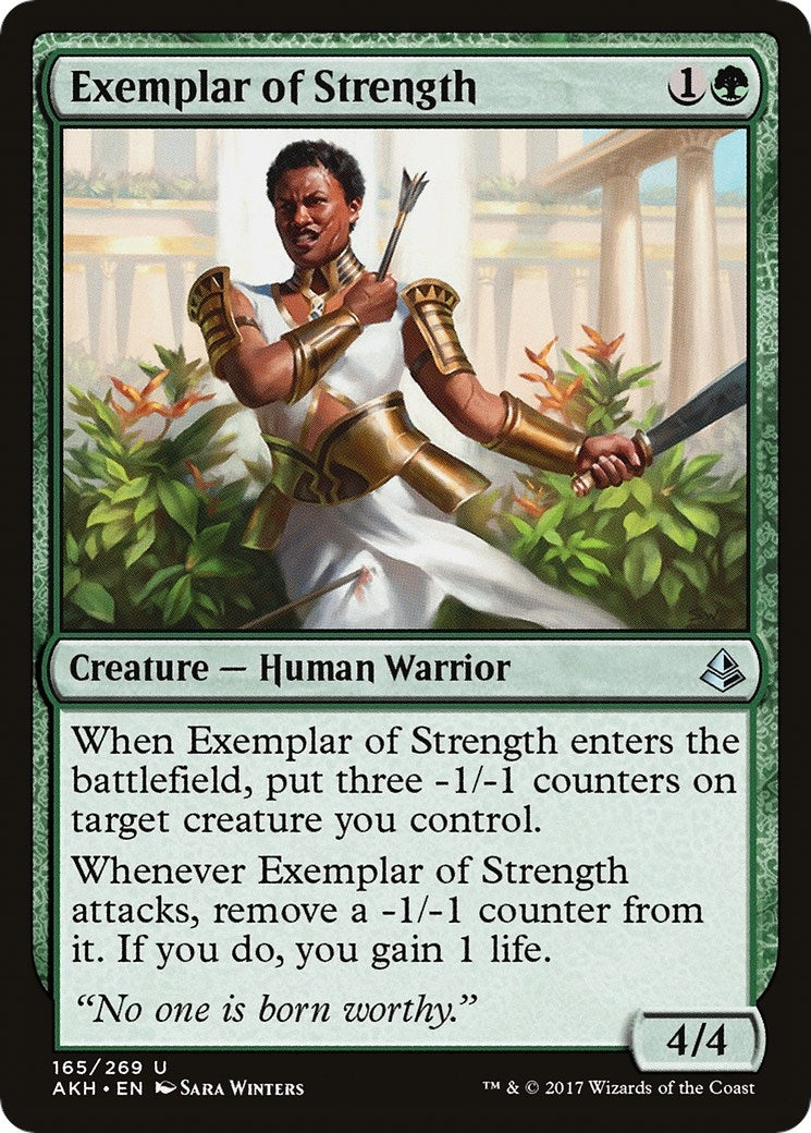 Image for Exemplar of Strength (165) (AKH) - Magic: The Gathering
