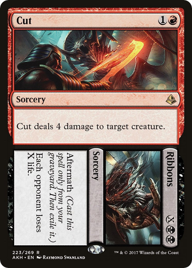 Image for Cut // Ribbons (223) (AKH) - Magic: The Gathering