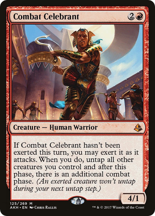 Image for Combat Celebrant (125) (AKH) - Magic: The Gathering