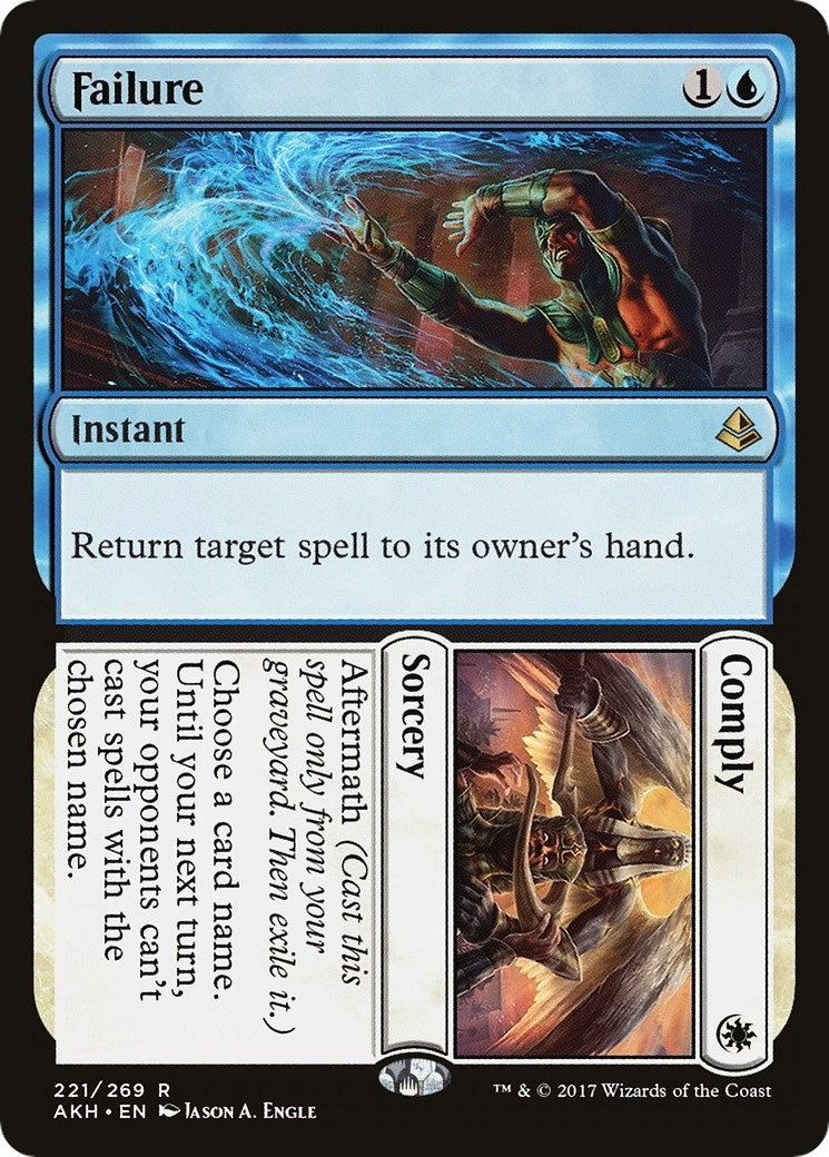 Image for Failure // Comply (221) (AKH) - Magic: The Gathering