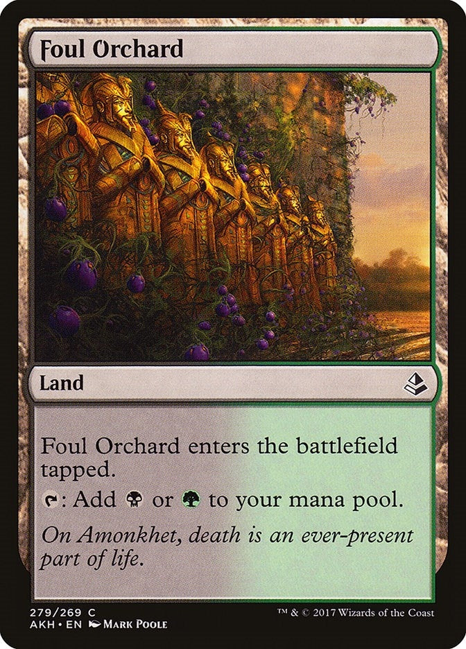 Image for Foul Orchard (279) (AKH) - Magic: The Gathering