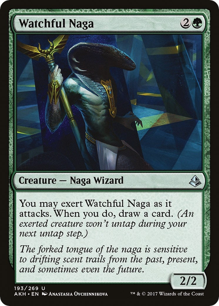 Image for Watchful Naga (193) - Magic: The Gathering