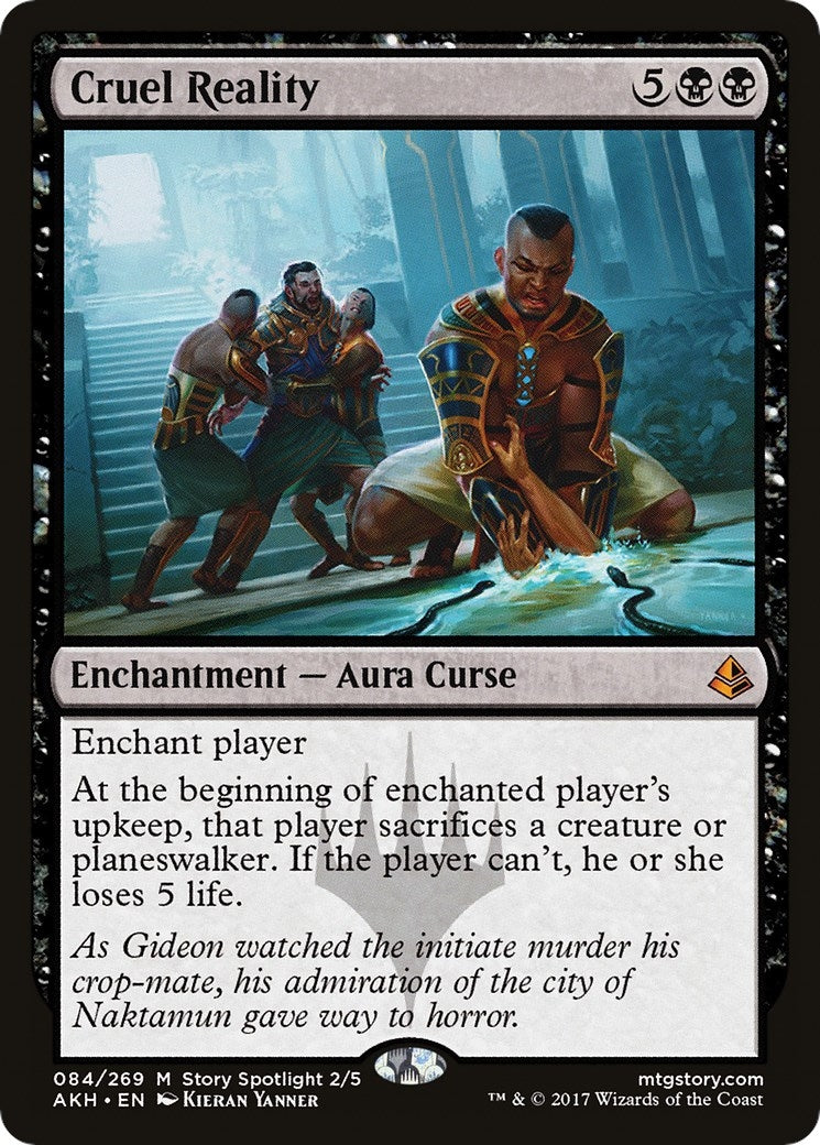 Image for Cruel Reality (84) (AKH) - Magic: The Gathering