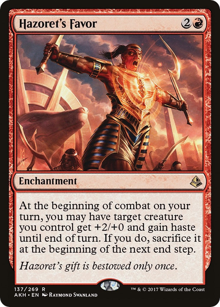 Image for Hazoret's Favor (137) (AKH) - Magic: The Gathering