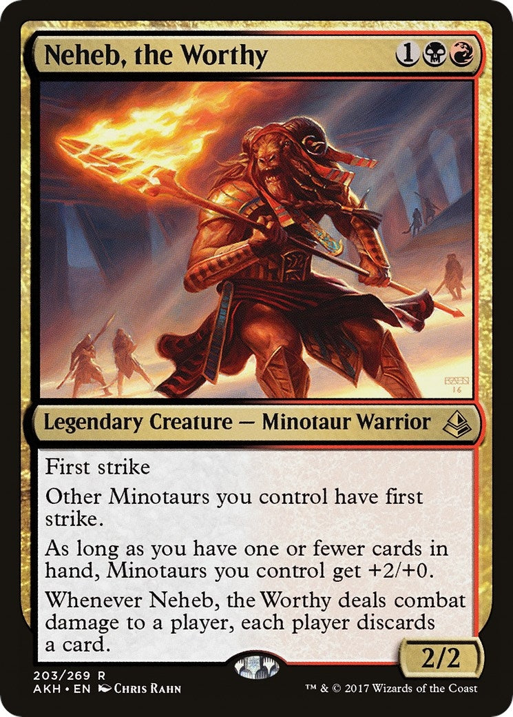 Image for Neheb, the Worthy (203) (AKH) - Magic: The Gathering