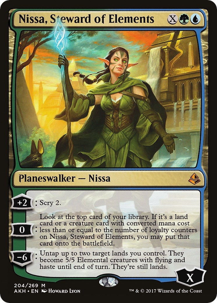 Image for Nissa, Steward of Elements (204) - Magic: The Gathering