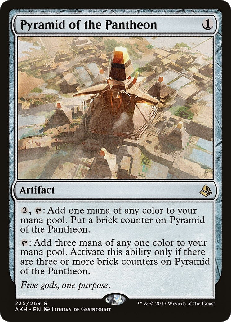 Image for Pyramid of the Pantheon (235) (AKH) - Magic: The Gathering