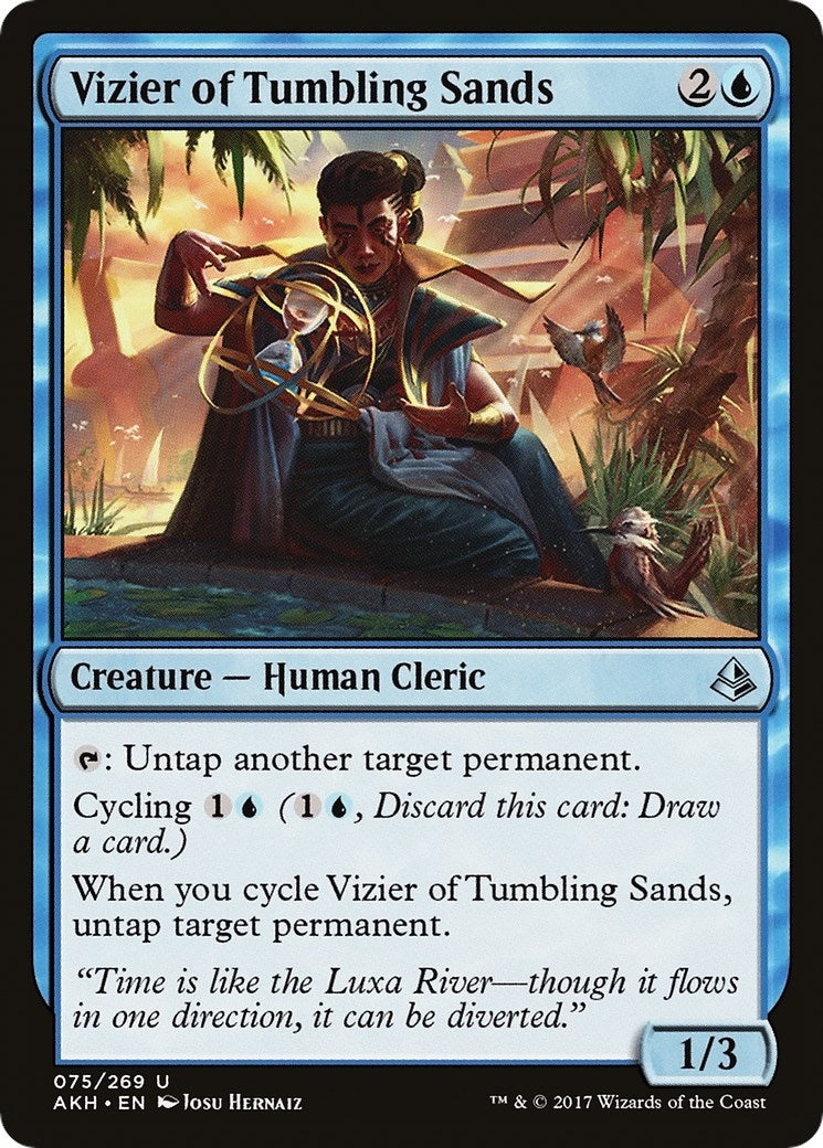 Image for Vizier of Tumbling Sands (75) - Magic: The Gathering
