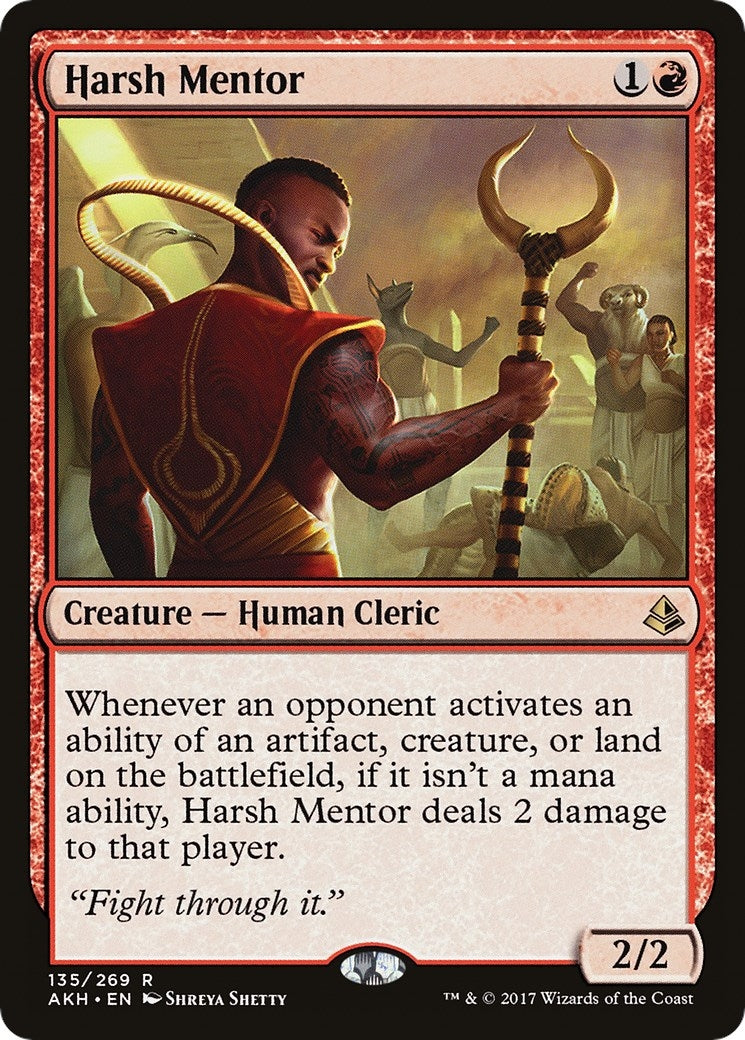 Image for Harsh Mentor (135) (AKH) - Magic: The Gathering
