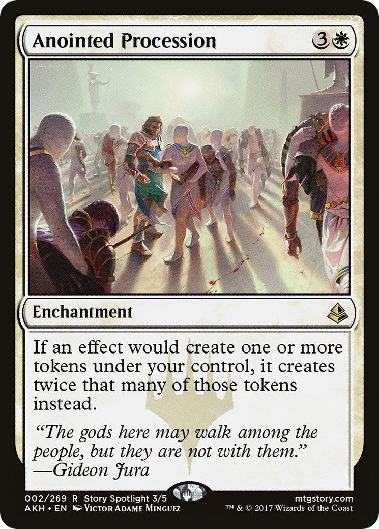 Image for Anointed Procession (2) (AKH) - Magic: The Gathering