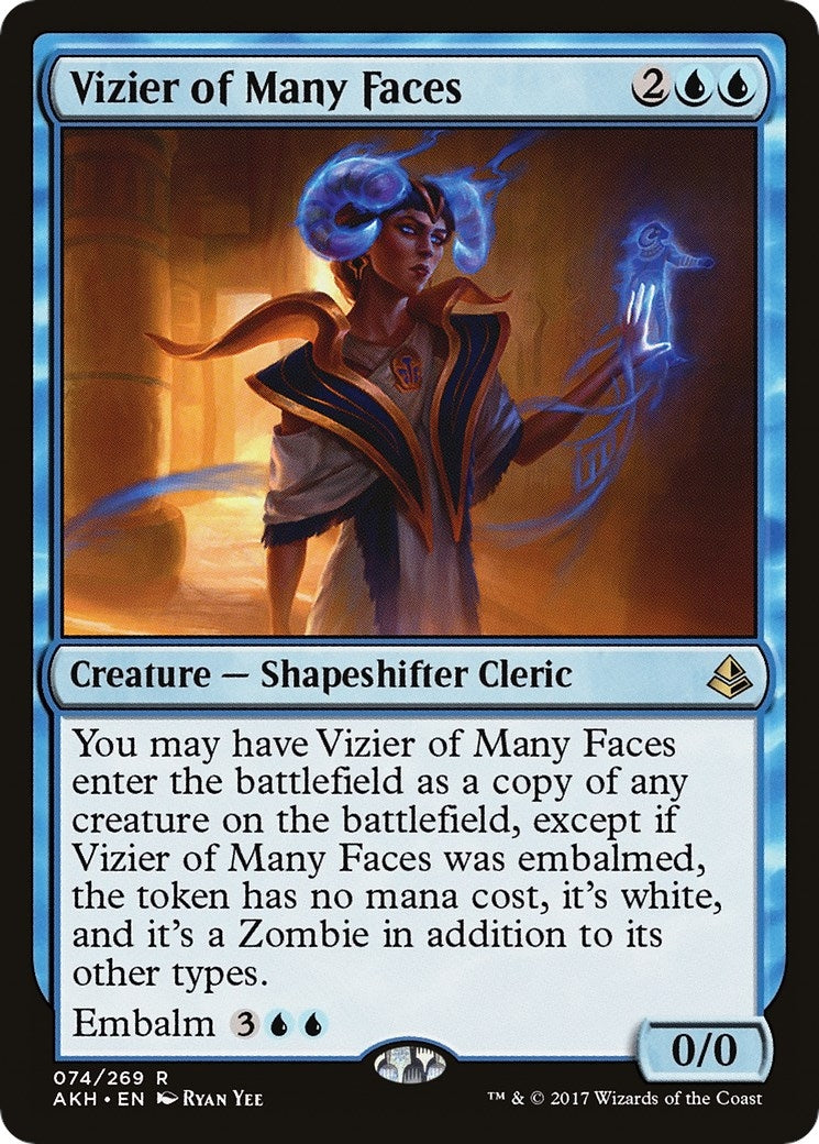 Image for Vizier of Many Faces (74) - Magic: The Gathering