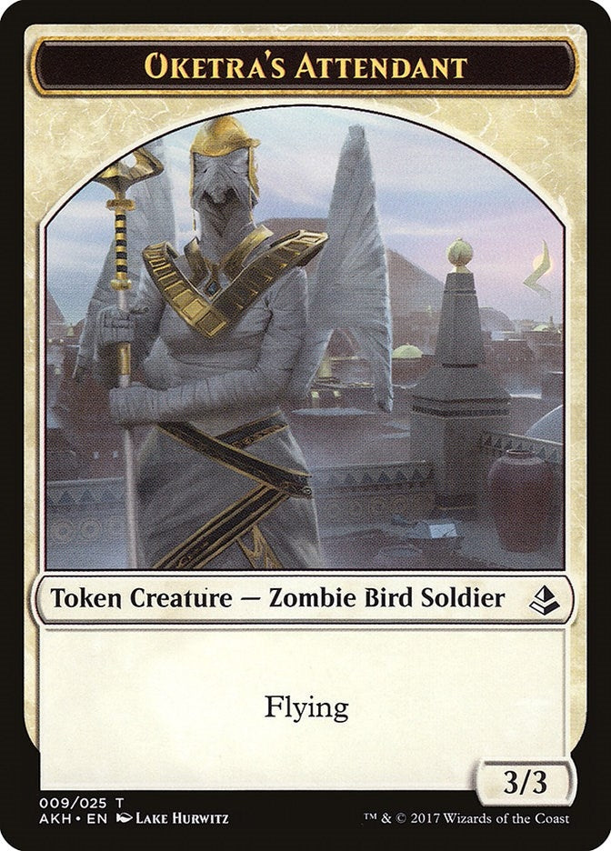 Image for Oketra's Attendant Token (9) (AKH) - Magic: The Gathering