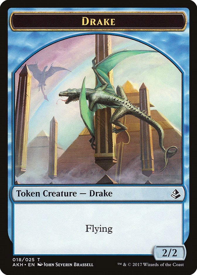 Image for Drake Token (18) (AKH) - Magic: The Gathering