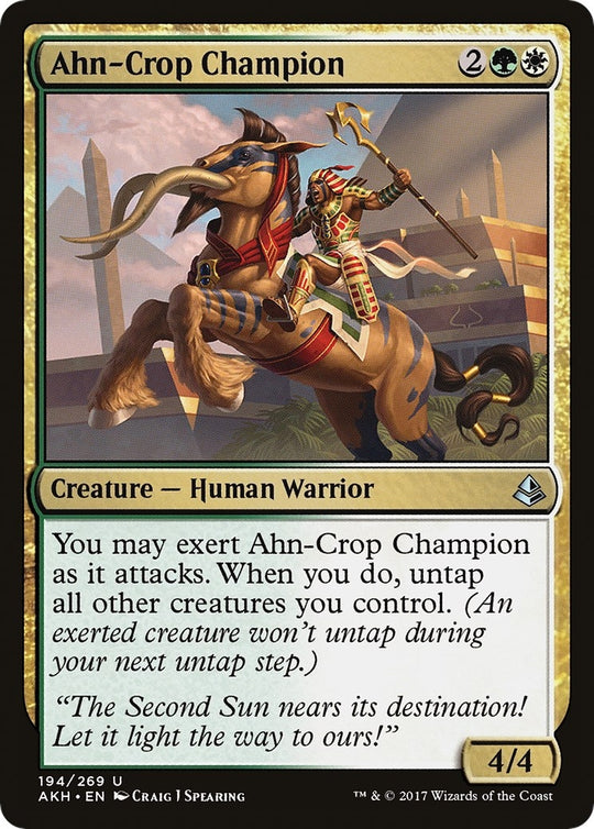 Image for Ahn-Crop Champion (194) (AKH) - Magic: The Gathering