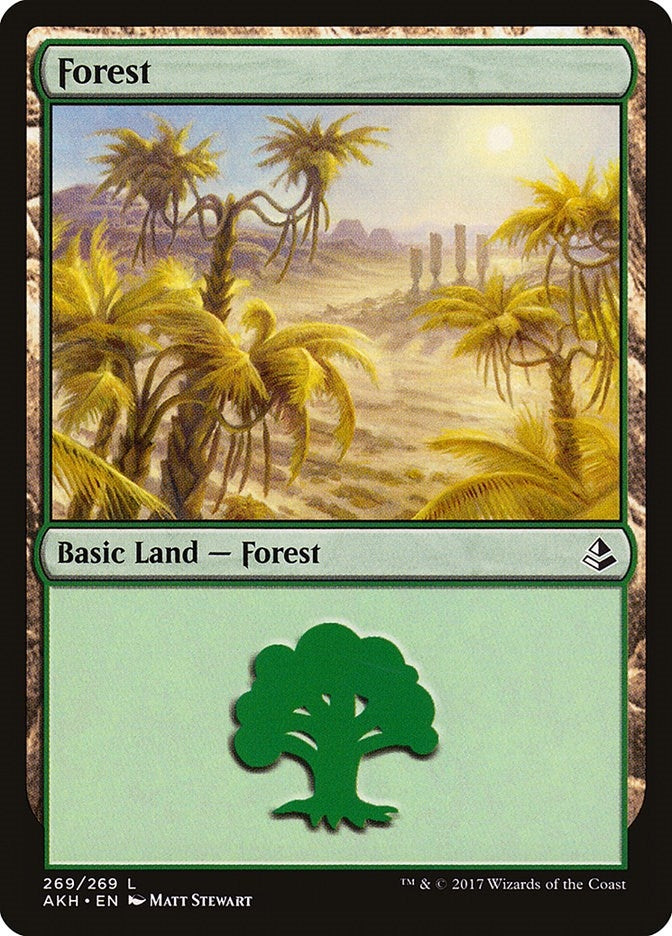 Image for Forest (269) (269) (AKH) - Magic: The Gathering