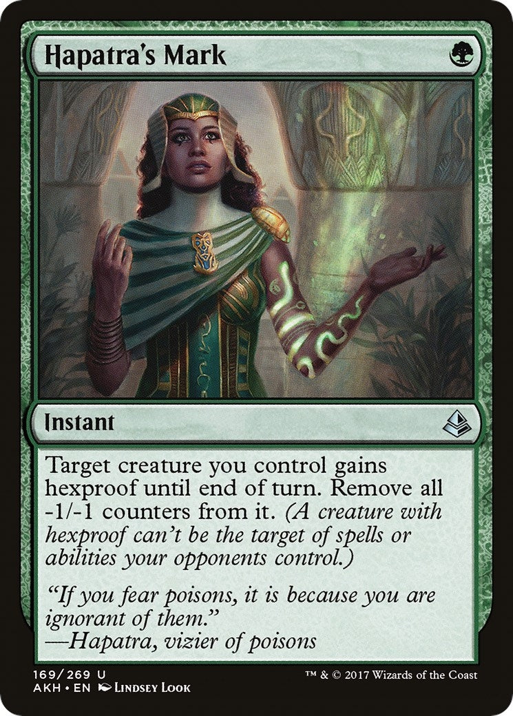 Image for Hapatra's Mark (169) (AKH) - Magic: The Gathering