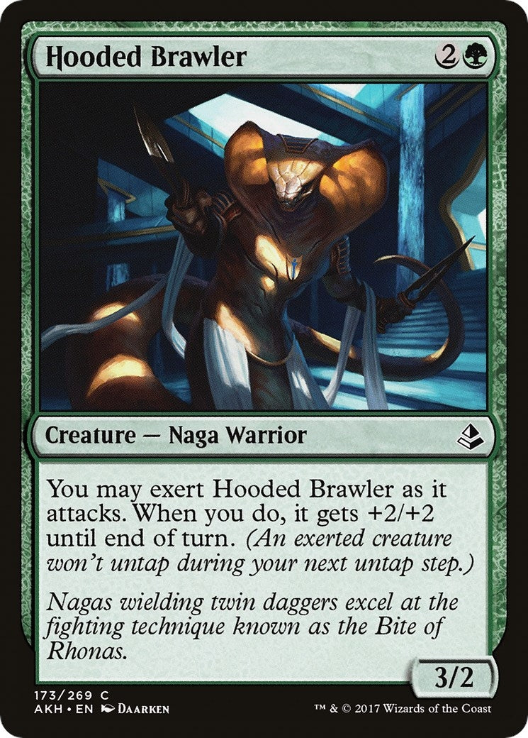 Image for Hooded Brawler (173) (AKH) - Magic: The Gathering
