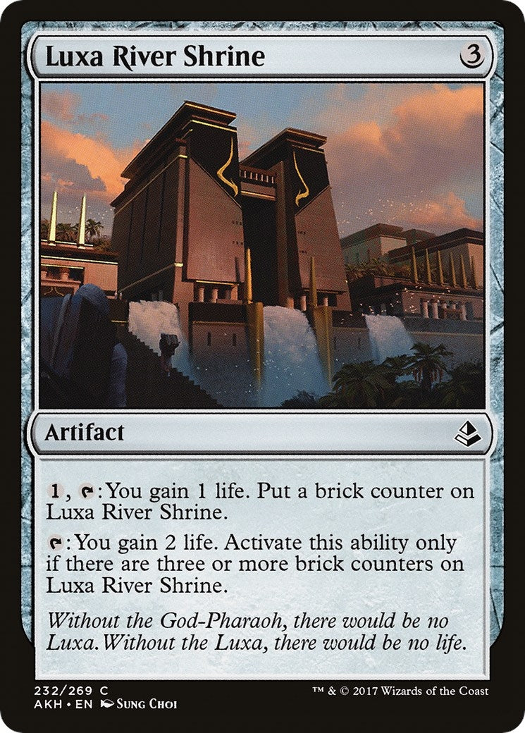 Image for Luxa River Shrine (232) (AKH) - Magic: The Gathering