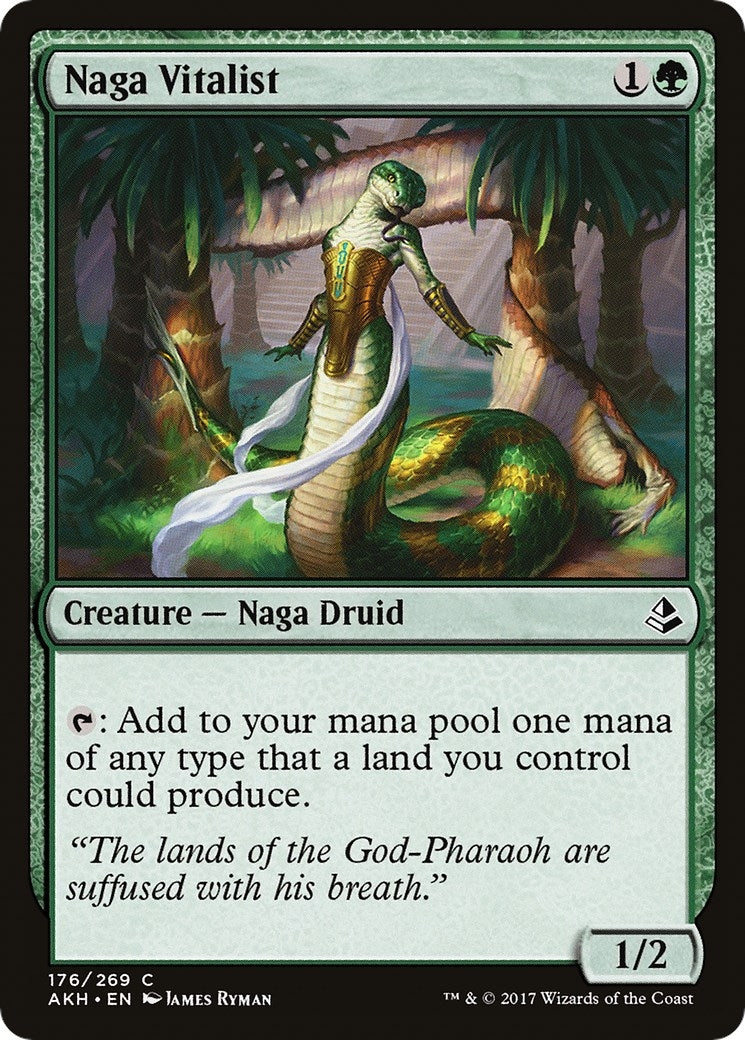 Image for Naga Vitalist (176) - Magic: The Gathering