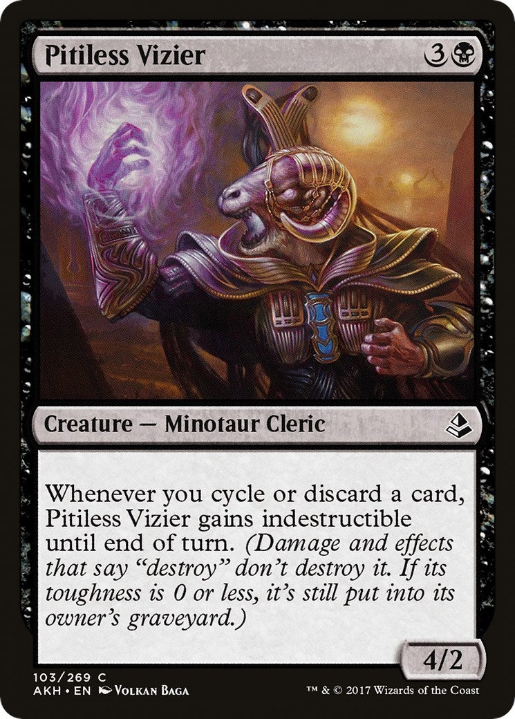 Image for Pitiless Vizier (103) (AKH) - Magic: The Gathering