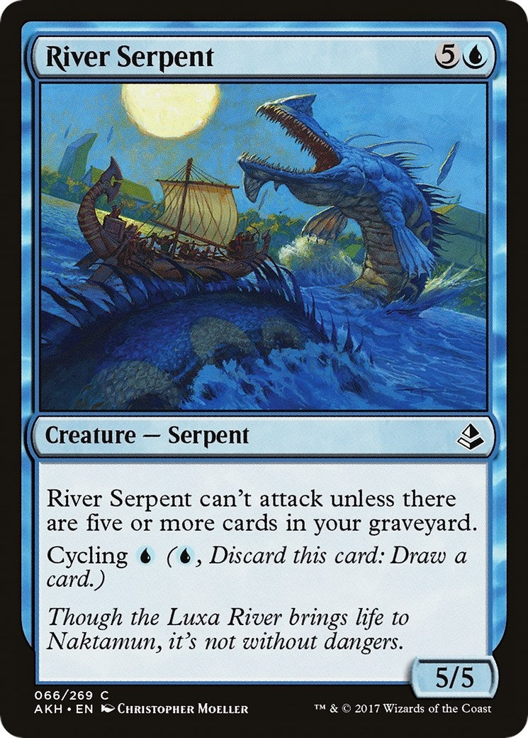 Image for River Serpent (66) - Magic: The Gathering