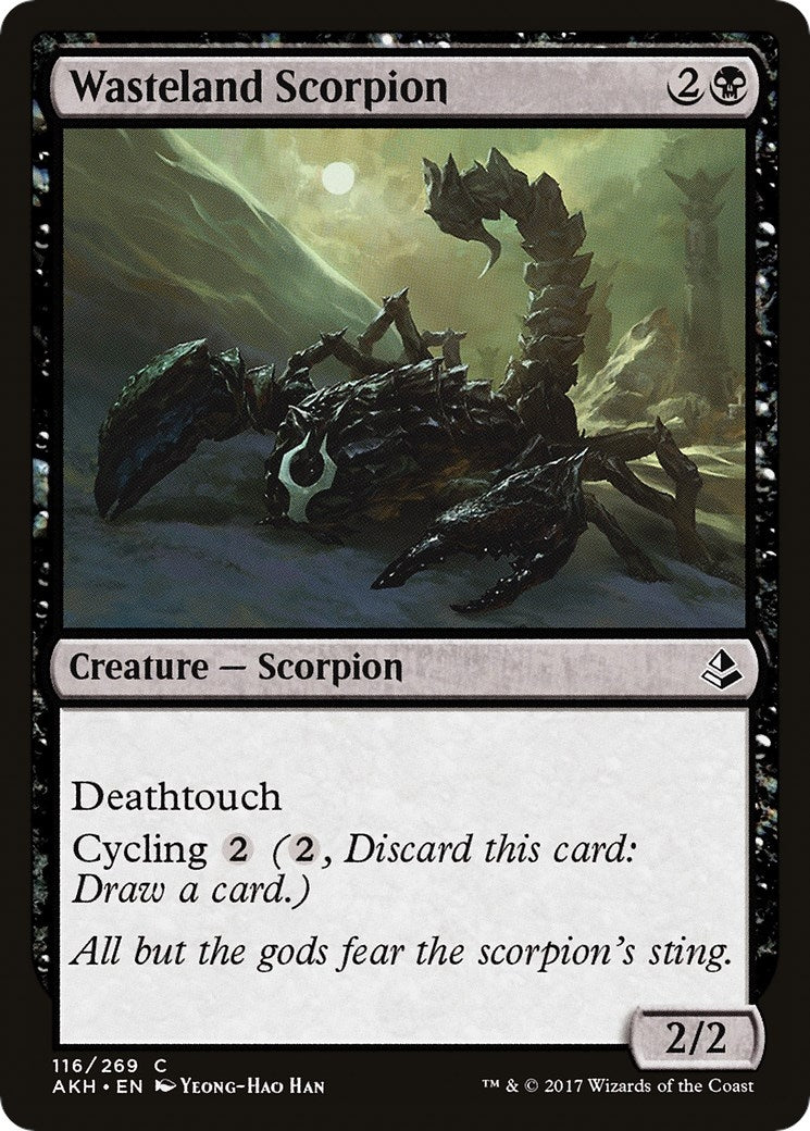 Image for Wasteland Scorpion (116) - Magic: The Gathering