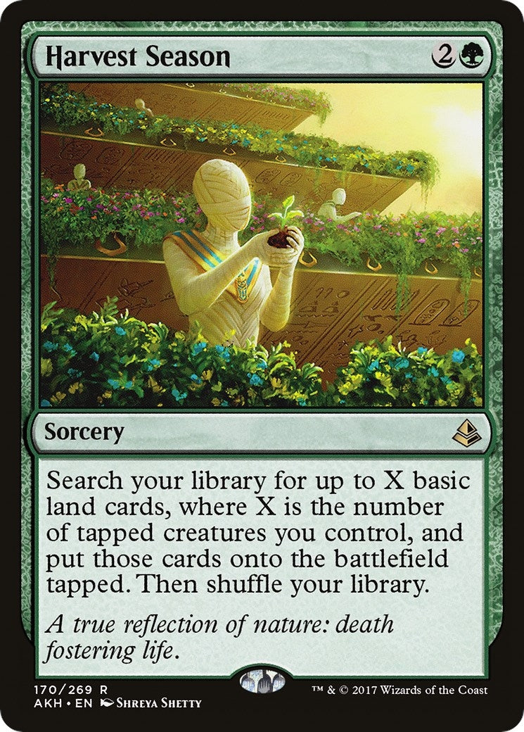 Image for Harvest Season (170) (AKH) - Magic: The Gathering