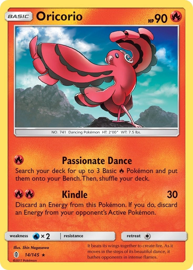 Image for Oricorio (14) (14/145) (SM02) - Pokemon