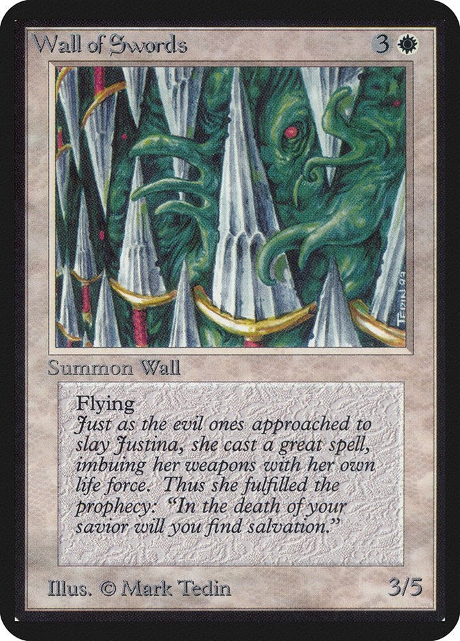 Image for Wall of Swords - Magic: The Gathering