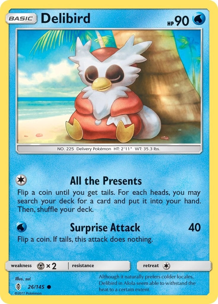 Image for Delibird (26/145) (SM02) - Pokemon