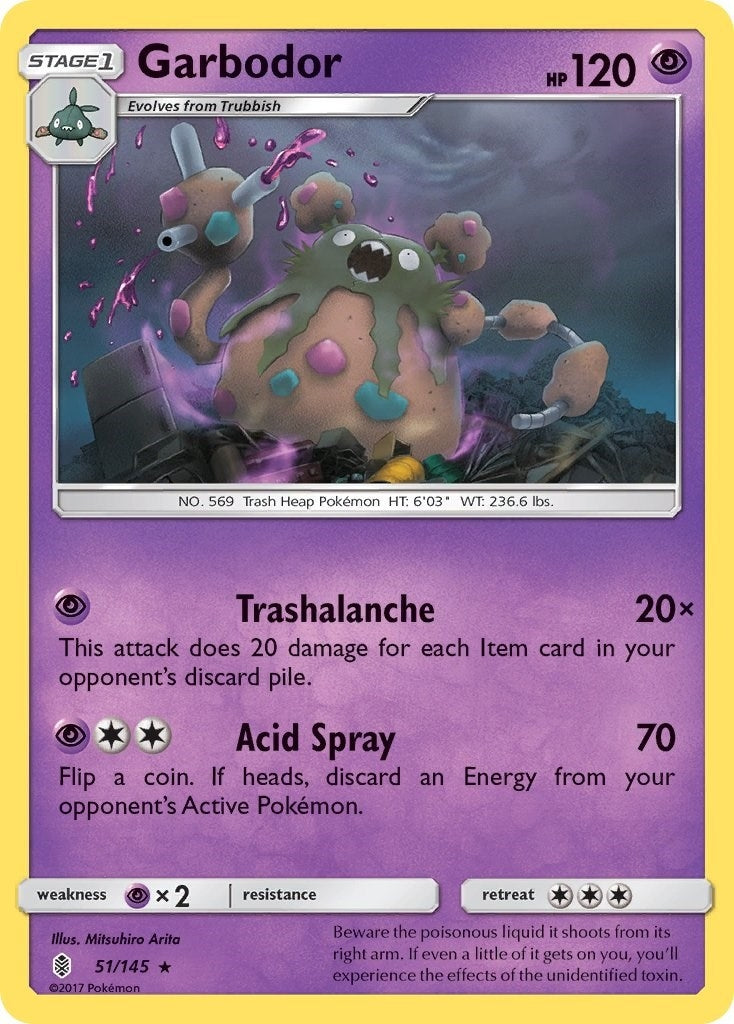 Image for Garbodor (51/145) (SM02) - Pokemon