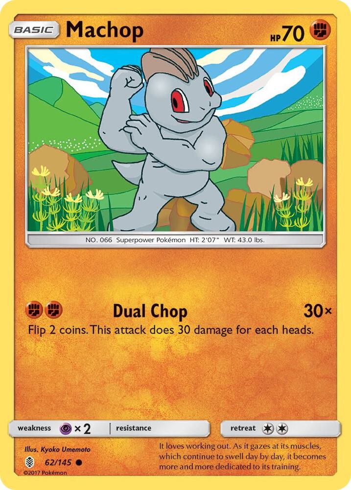 Machop (62) (62/145) (SM02)