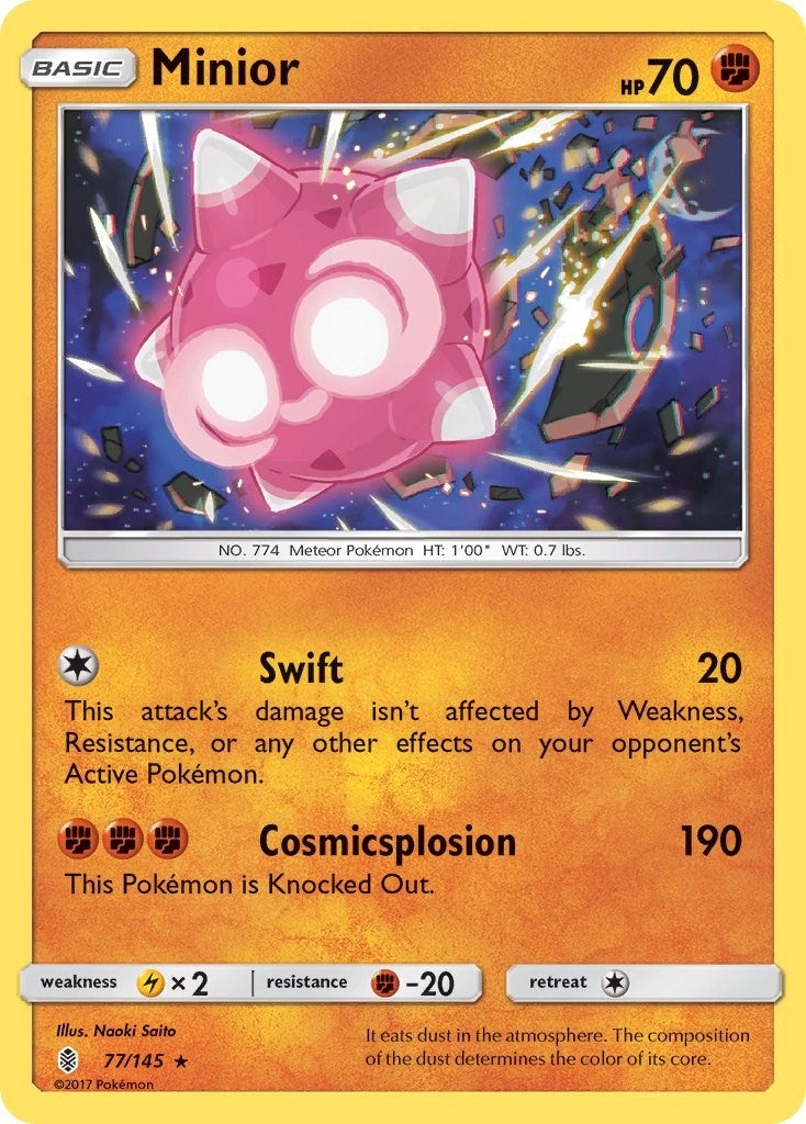 Image for Minior (77/145) (SM02) - Pokemon