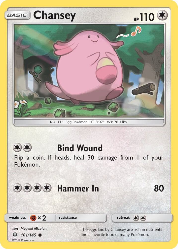 Image for Chansey (101/145) (SM02) - Pokemon
