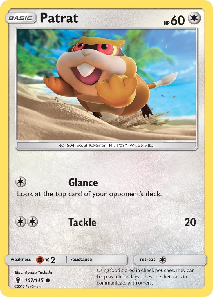 Image for Patrat (107/145) (SM02) - Pokemon