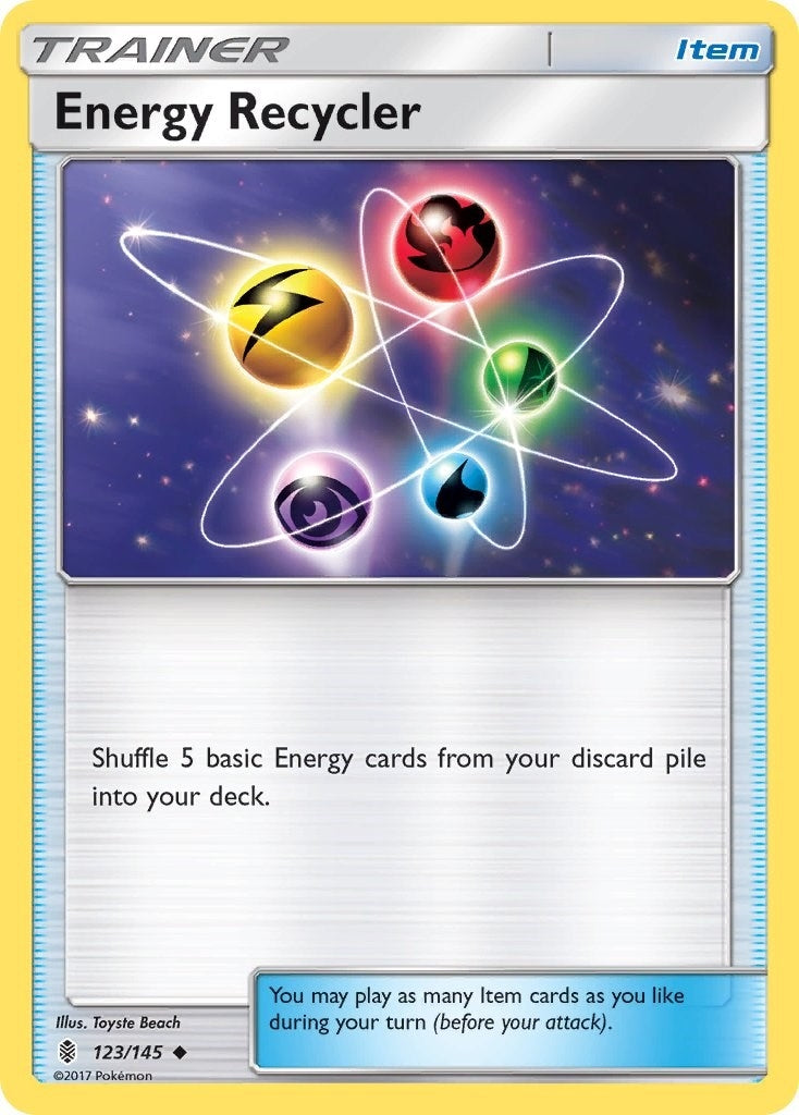 Image for Energy Recycler (123/145) (SM02) - Pokemon