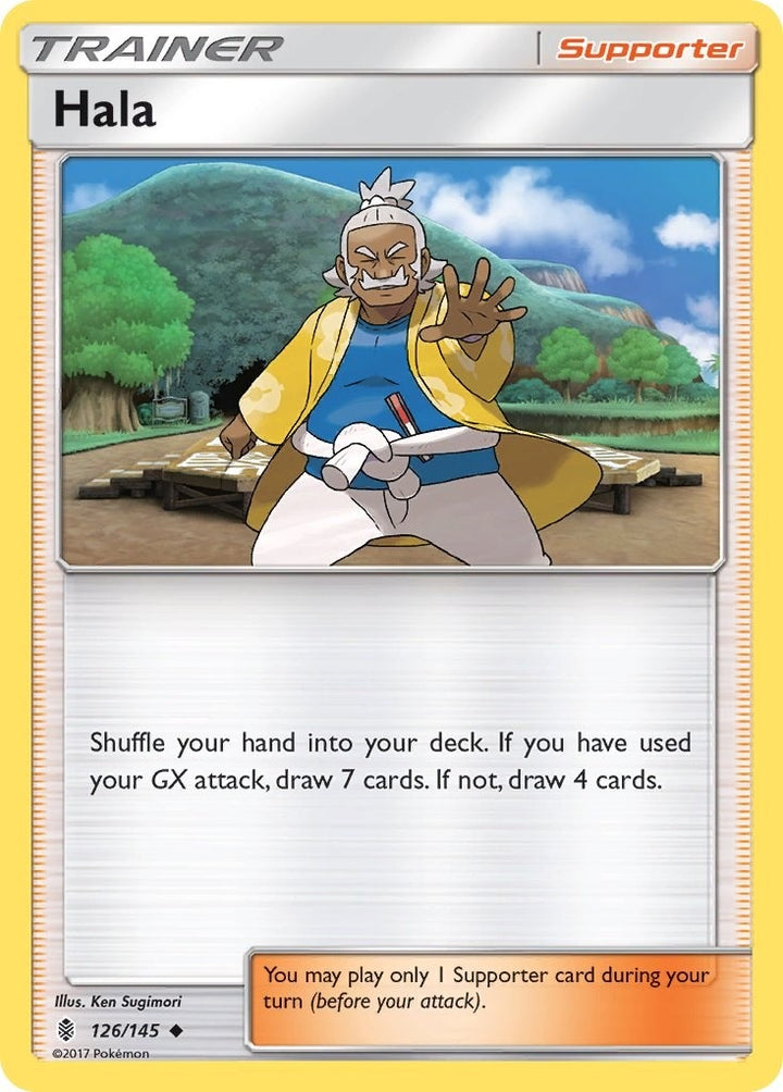 Image for Hala (126/145) (SM02) - Pokemon