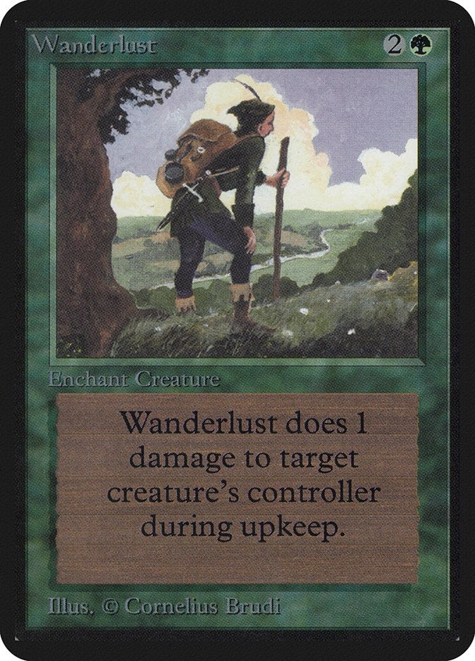 Image for Wanderlust - Magic: The Gathering