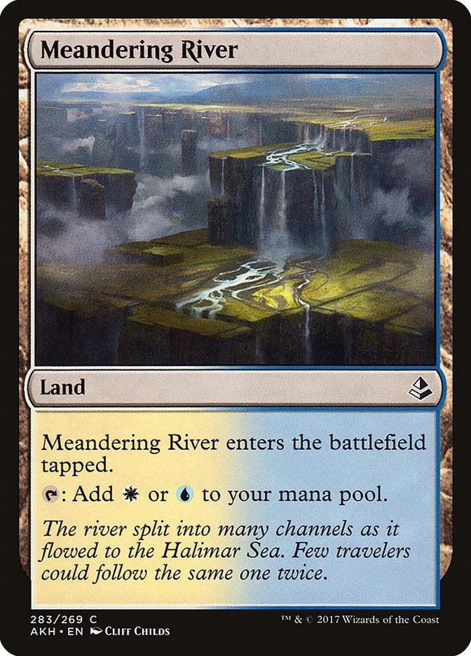 Image for Meandering River (283) (AKH) - Magic: The Gathering