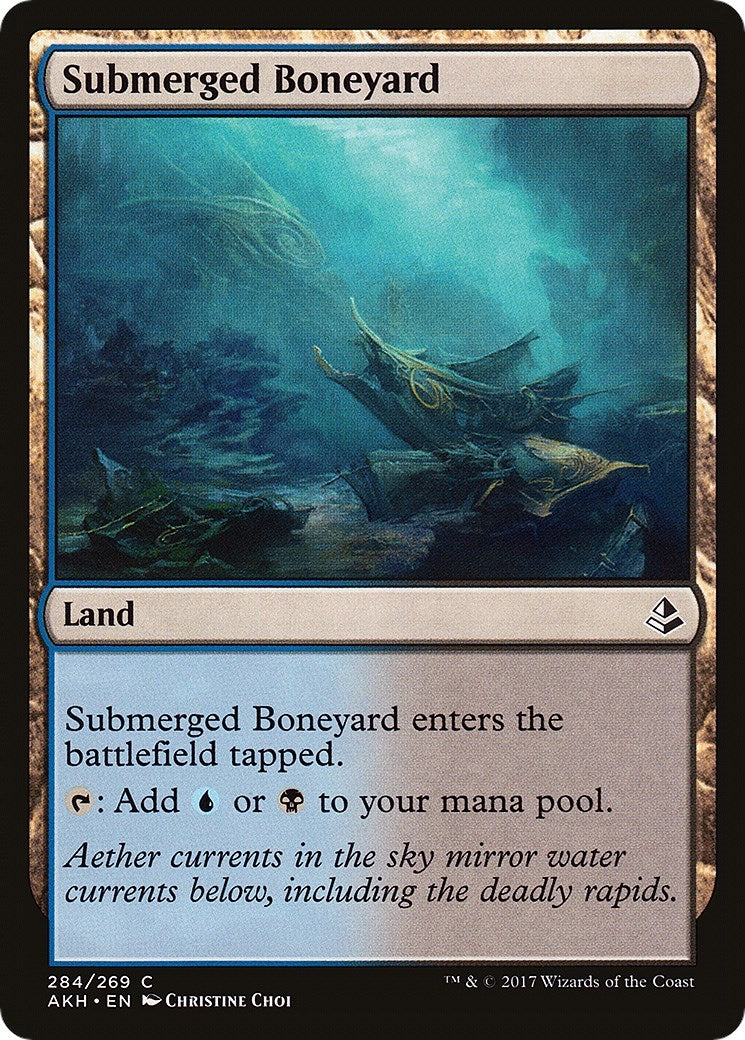 Image for Submerged Boneyard (284) (AKH) - Magic: The Gathering