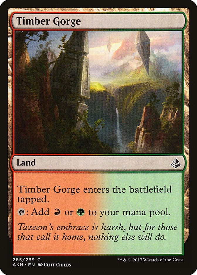 Image for Timber Gorge (285) - Magic: The Gathering