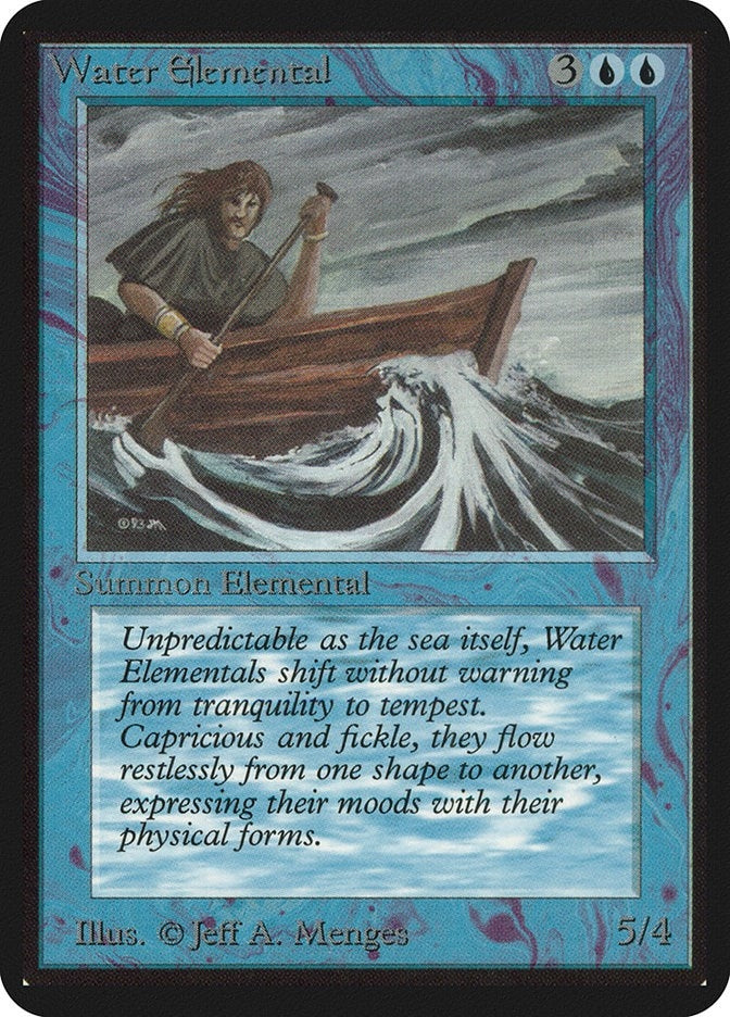 Image for Water Elemental - Magic: The Gathering